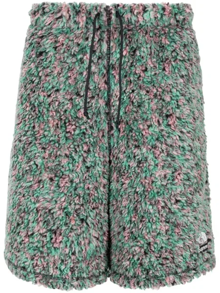Pantaloni scurți Supreme din fleece gri