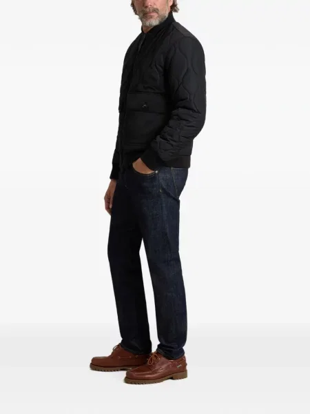 Matlasat geacă bomber Woolrich negru
