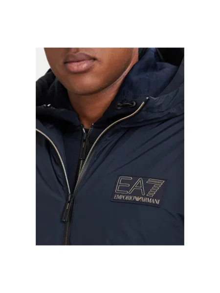 Emporio Armani Geacă Bleumarin Oversize albastru
