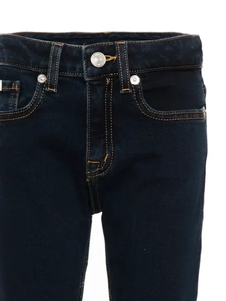 Dětské zvonové džíny Calvin Klein modré