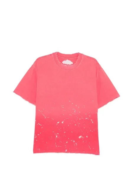 Tricou Pale Cloud cu imagine roșu