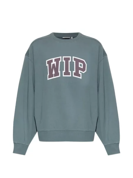 Hanorac crewneck Carhartt Wip cu decolteu rotund albastru
