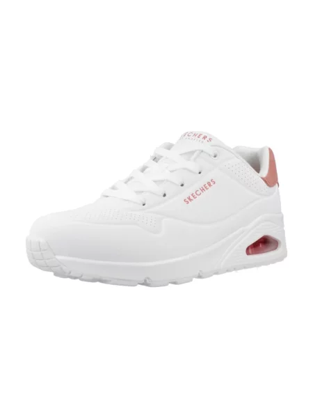 Sneakersy Skechers casual białe