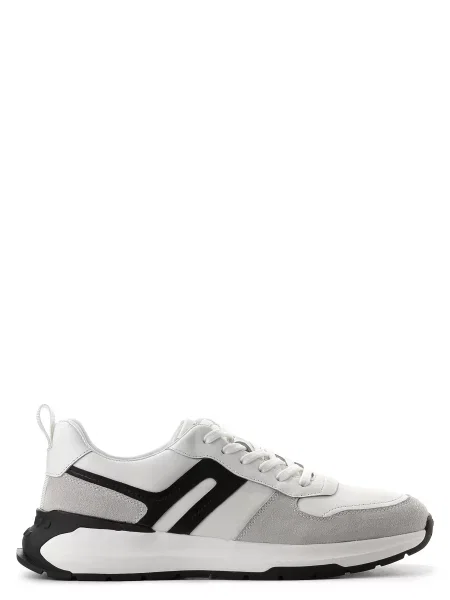 Кожаные кроссовки Leberdes белые