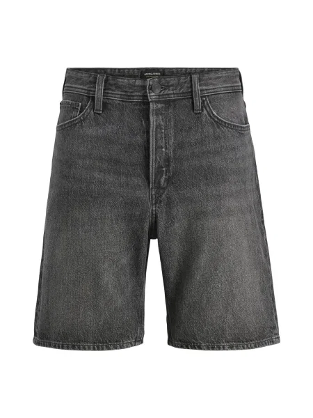 Jack&Jones Džínsové šortky čierna