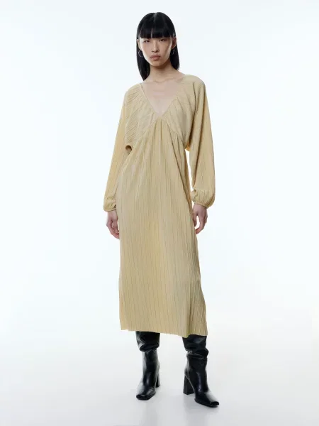 EDITED Rochie Kamila deschis maro