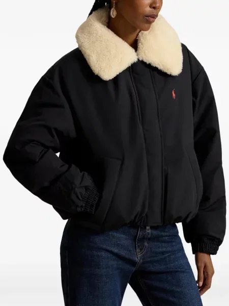 Велурени бягане с яка чорапи Polo Ralph Lauren синьо