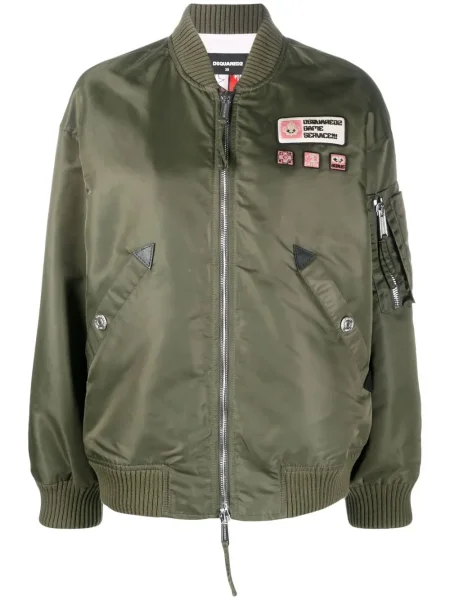 Geacă bomber Dsquared2 verde