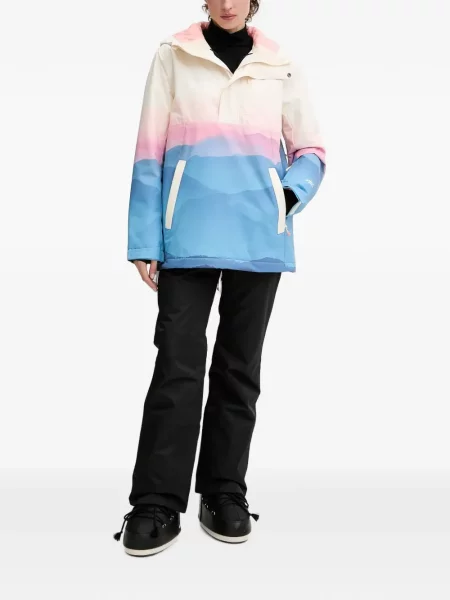 Geacă Rip Curl cu glugă cu imagine albastru