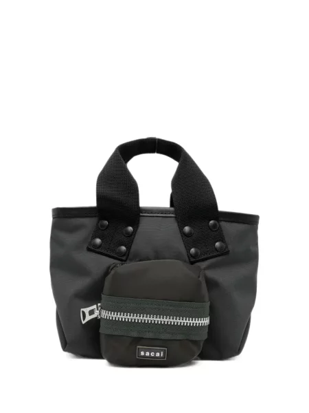Geantă shopper Sacai gri