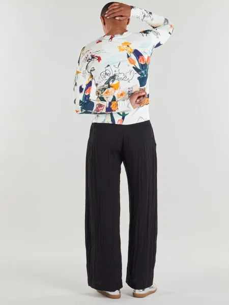 Casual tričko Desigual biela