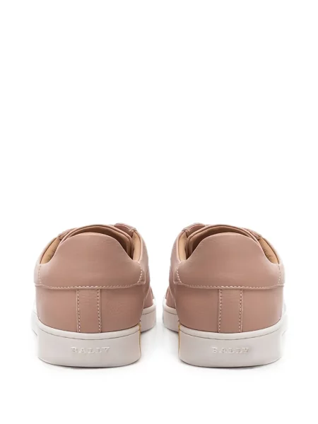Sneakers Bally με κορδόνια με δαντέλα ροζ