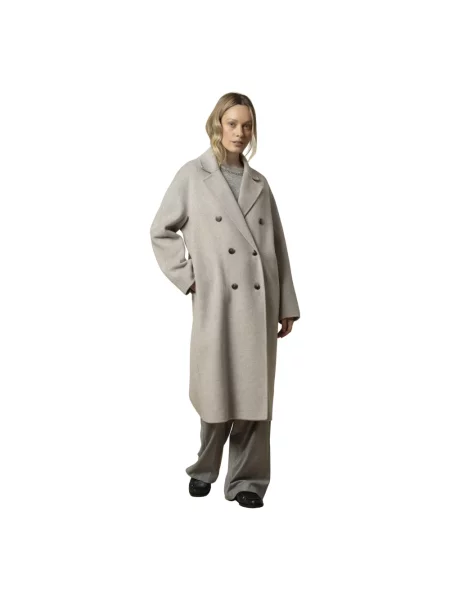 Płaszcz Kocca elegancki szary