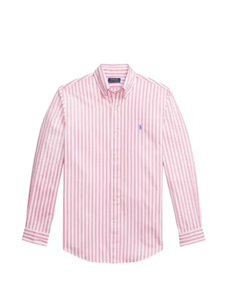 Tricou polo Polo Ralph Lauren cu autograf cu 5 buzunare în carouri gri