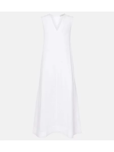 Rochie midi Asceno de in alb