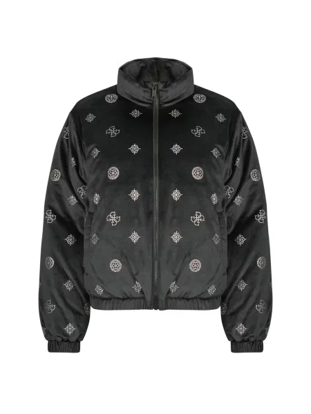 Geacă cu puf Guess negru