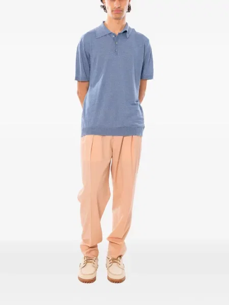 Pantaloni Briglia 1949 de lână roz