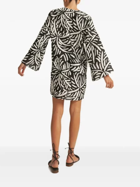 Rochie mini Cala De La Cruz de in cu imagine negru