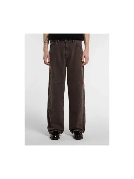 Blugi drepți Dickies maro