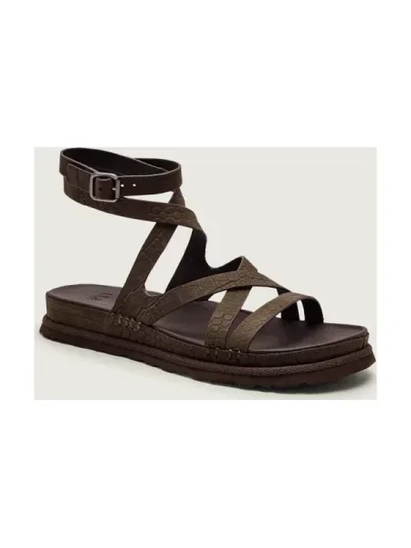 UGG De piele sandale GOLDENGAZE EMBOSSED
