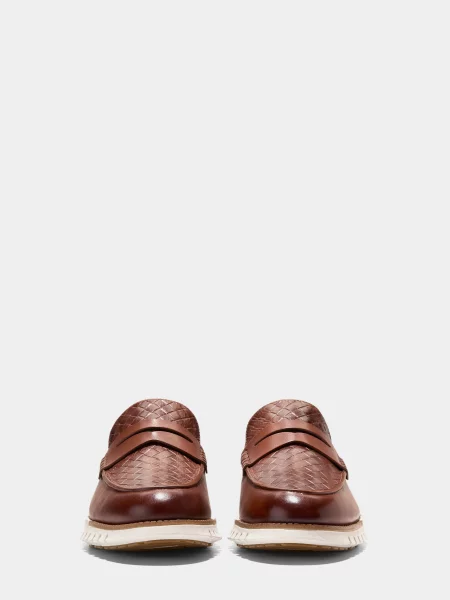 Кожаные лоферы Cole Haan коричневые