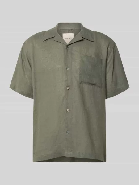 Koszula casualowa o kroju relaxed fit z mieszanki lnu i model LAURENCE' Only & Sons