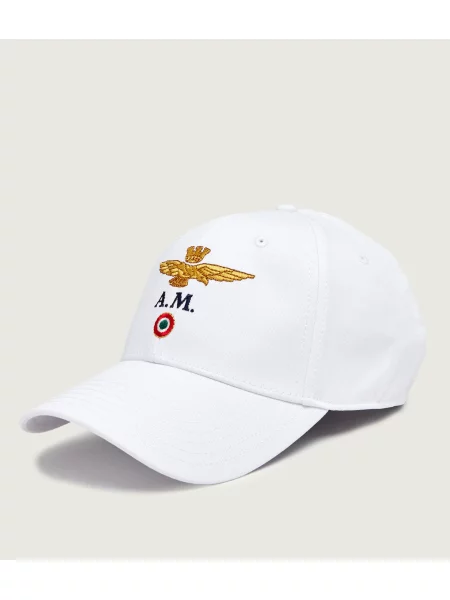 Aeronautica Militare Șapcă baseball alb