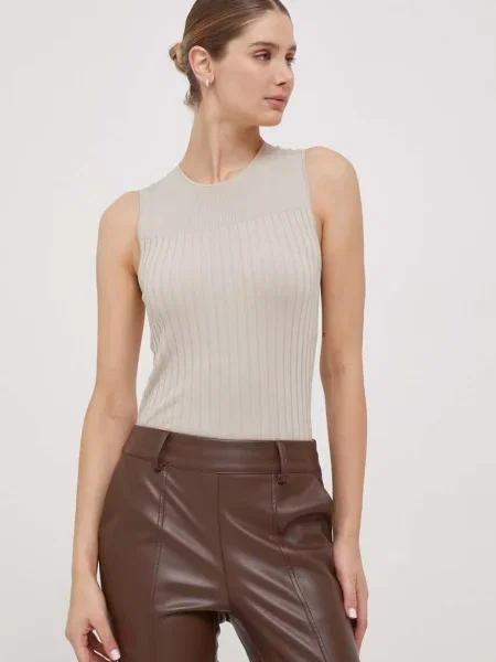 Топ Calvin Klein бежово