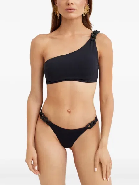 Top Lenny Niemeyer asimetric negru