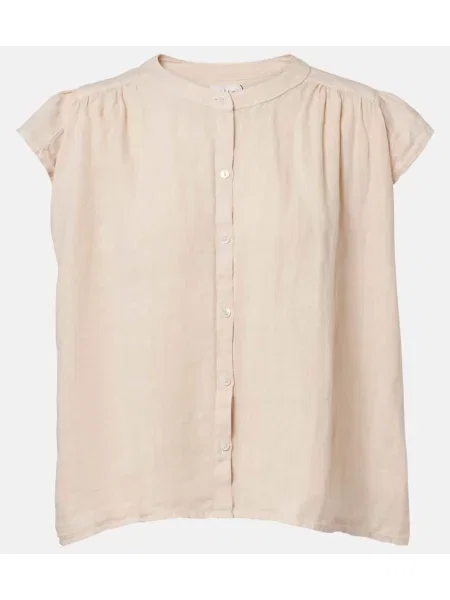 Cămașă Velvet de in bej