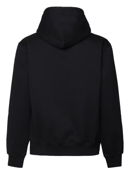 Raštuotas džemperis su gobtuvu Carhartt Wip juoda