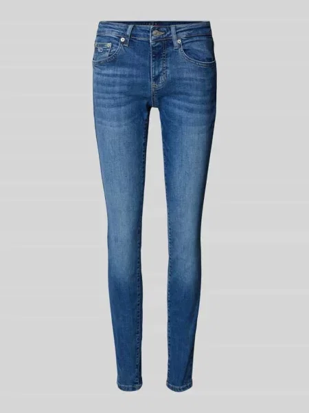 Jeansy o kroju skinny fit z 5 model ‘SOPHIE’ Tommy Jeans granatowe