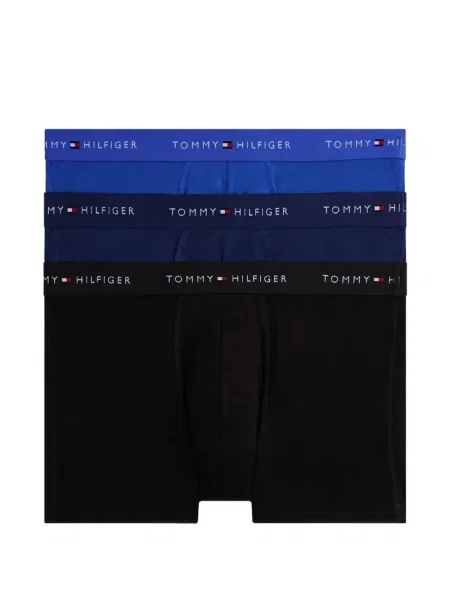 Boxeri Tommy Hilfiger cu autograf albastru