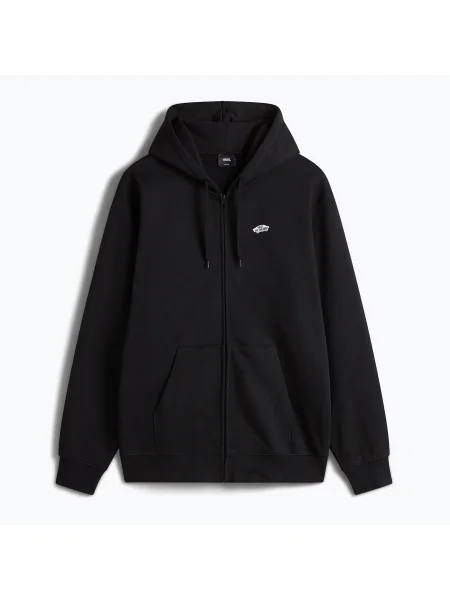 Мъжки суитшърт Vans Style 76 II Loose Ft Full Zip Po черен/бял бяло