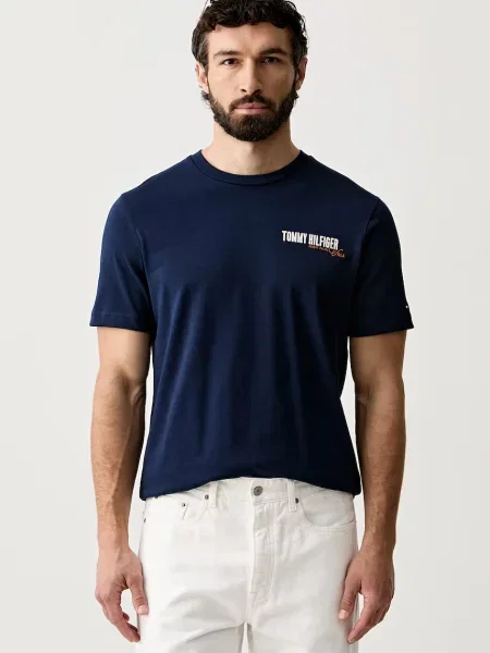 Tommy Hilfiger T-shirt granatowa