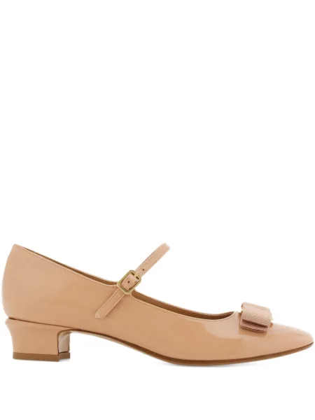 Pantofi cu toc Ferragamo cu funde