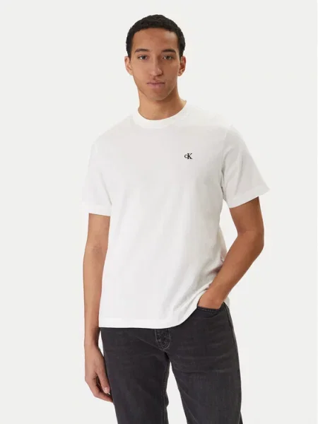 Тениска Calvin Klein Jeans бяло