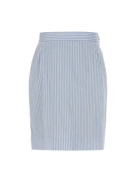 Spódnica mini Vivienne Westwood w paski niebieska