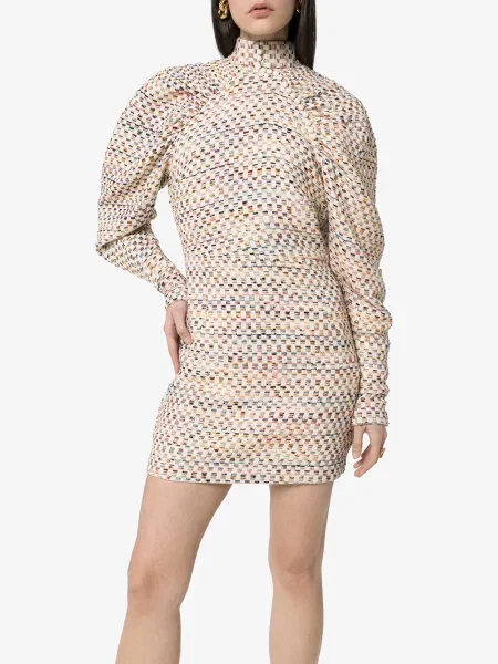 Rochie mini Rotate Birger Christensen de costum alb