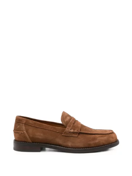 Pantofi loafer Vagabond cu bretele maro