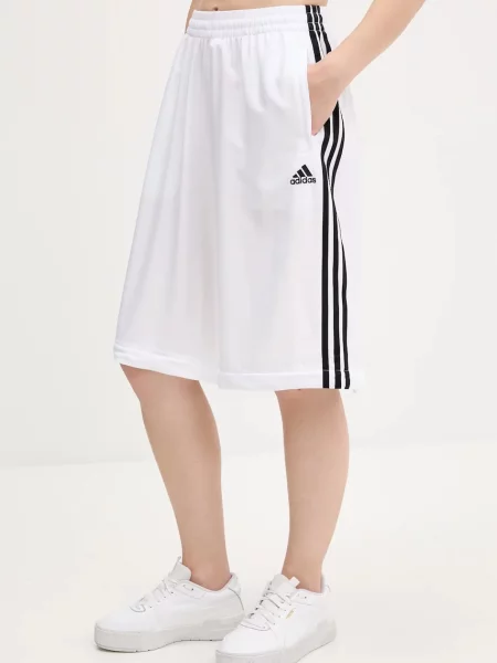 Спортивні штани adidas Originals Oversized Trackpants з аплікацією білий