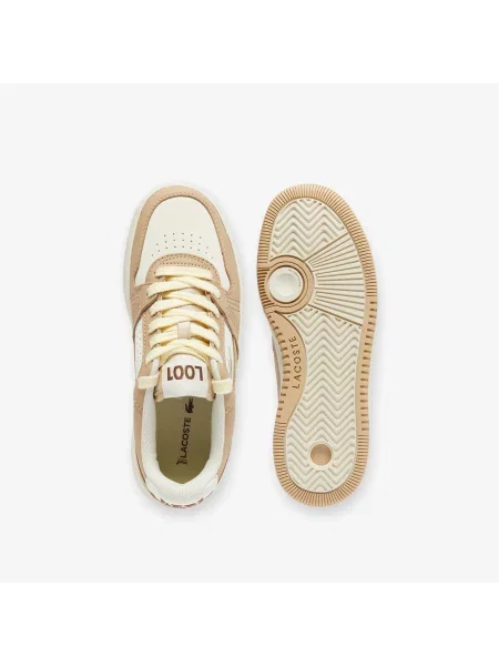 Кроссовки Lacoste бежевые