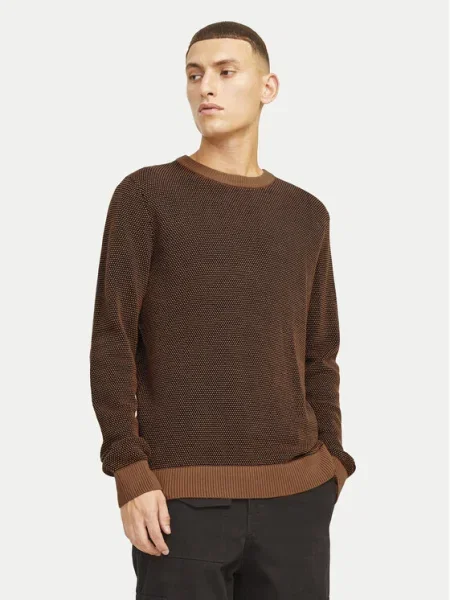 Jack&Jones Pulover Globe maro