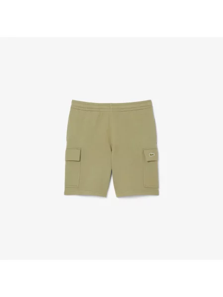 Lacoste Szorty Regular Fit Khaki zielony