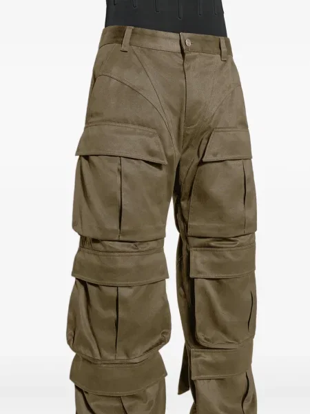 Pantaloni Mugler verde