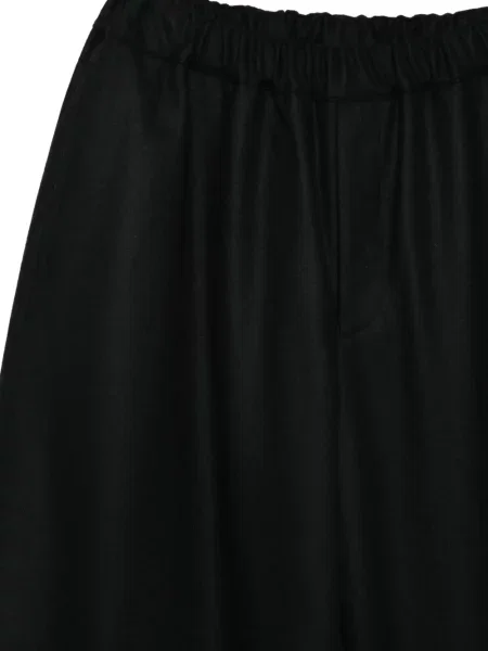Gyapjú nadrág Black Comme Des Garçons fekete