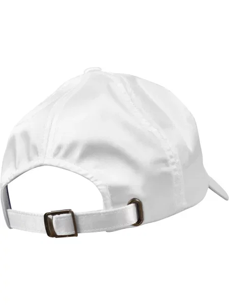 Szatén baseball sapka Flexfit fehér