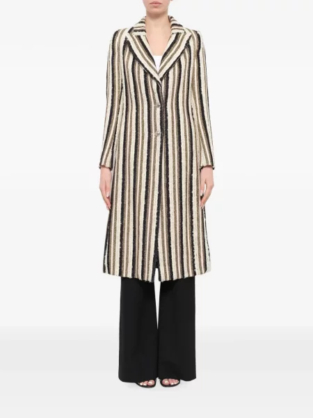 Palton Lanvin cu dungi cu imagine