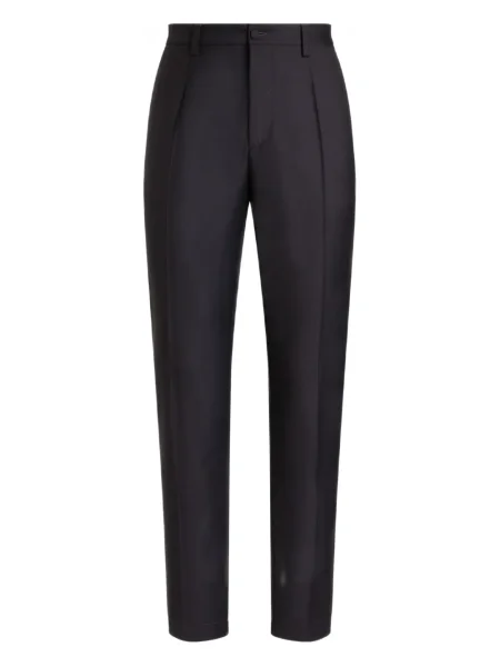 Pantaloni Dolce & Gabbana plisate albastru