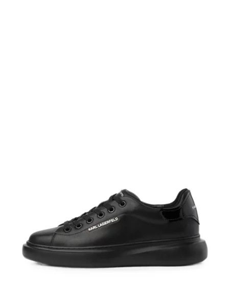 Sneakerși Karl Lagerfeld Jeans din piele negru
